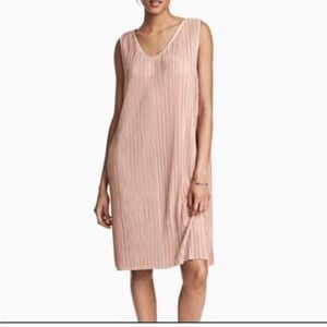 H&m Pale Pink pleated dress